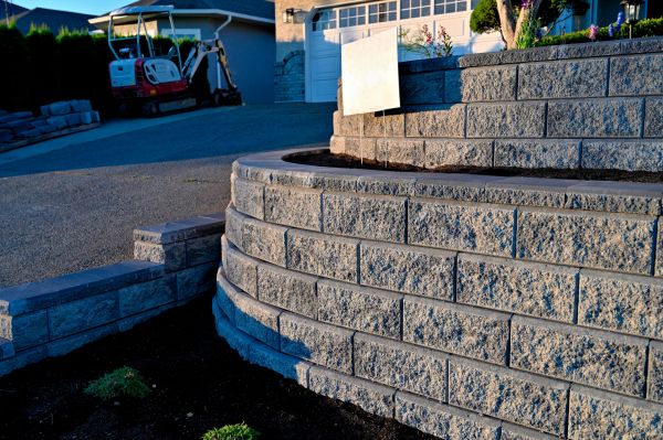 Stone Retaining Wall Repair in San Luis Obispo