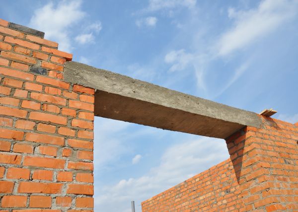 Lintel Installation in San Luis Obispo