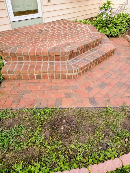 Brick Stoop Repair in San Luis Obispo